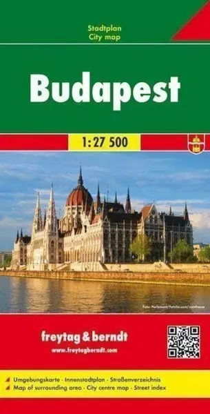 PL 23 Budapešť 1:27 500 / plán města