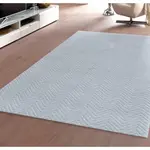 Koberec Relax 80x150 cm, stříbrný