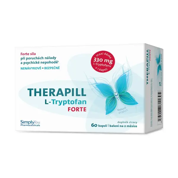 L-Tryptofan FORTE Therapill 60 kapslí