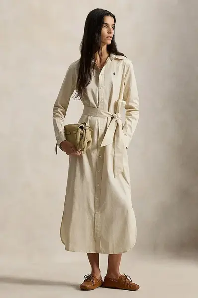 Bavlněné šaty Polo Ralph Lauren