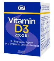 GS Vitamin D3 2000 IU 90 kapslí