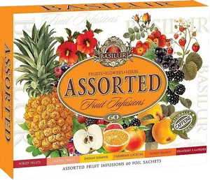 BASILUR Fruit Infusions Assorted sáčky 60 ks