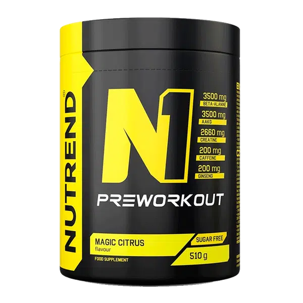 NUTREND N1 Pre - Workout magic citrus 510 g