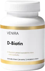 VENIRA D-Biotin 80 kapslí