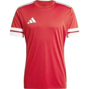 adidas SQUADRA 25 JERSEY Pánský dres, červená, velikost