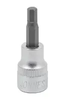 Zástrčné hlavice Imbus 3/8", délka 48 mm, různé rozměry - JONNESWAY Velikost: H6