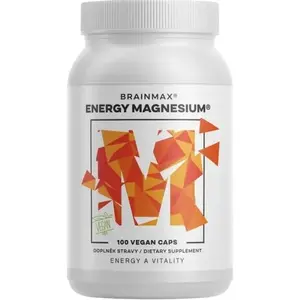Brainmax Energy Magnesium 100 kapslí