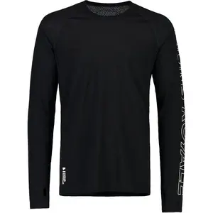 MONS ROYALE TEMPLE MERINO Pánské funkční triko, černá, velikost