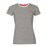 Dámske pruhované tričko NAX AWENA