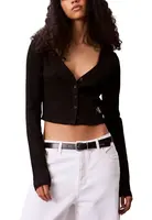 Calvin Klein dámské tričko s dlouhým rukávem