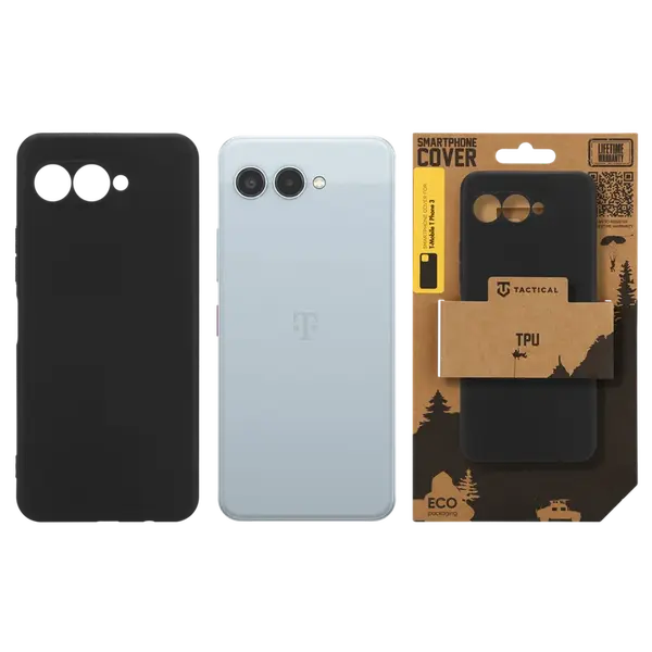 Zadní kryt Tactical TPU pro T-Mobile T Phone 3, černá
