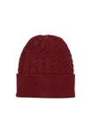 Pletená čiapka bordová