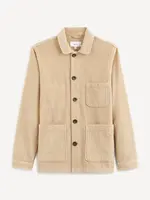 Béžová menčestrová bunda Celio Vumusevel