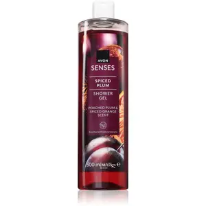 Avon Senses Spiced Plum sprchový gel 500 ml