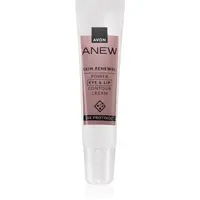 Avon Anew Skin Renewal rozjasňující krém na oční okolí a rty 15 ml