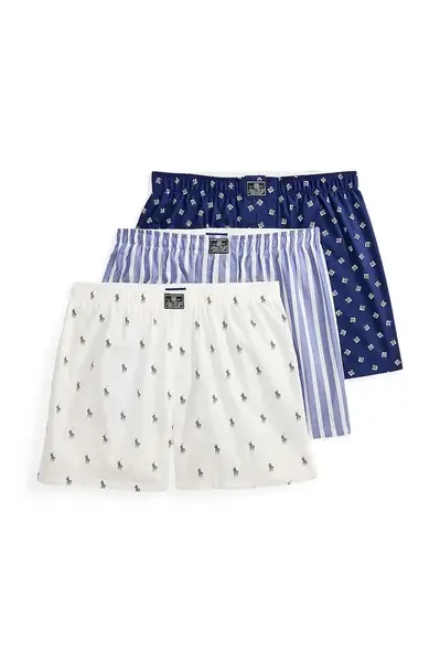 Bavlněné boxerky Polo Ralph Lauren 3-pack