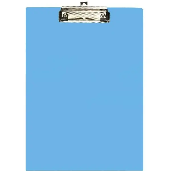 Desky s klipem A4 světle modré