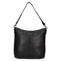 Kožená dámska kabelka Mustang Vella - čierna