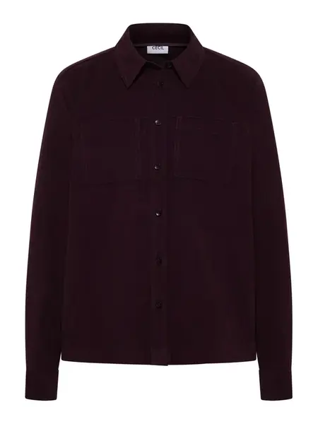 CECIL Blúzka  baklažánová