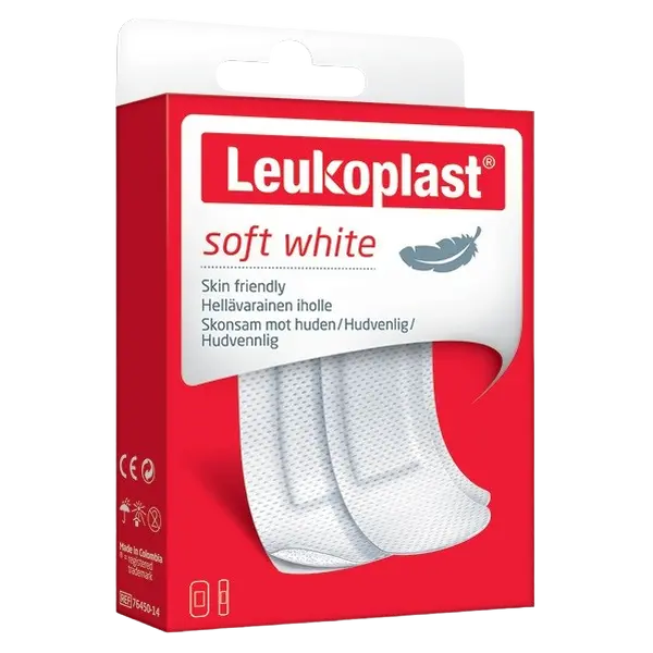 LEUKOPLAST® Soft 19 x 72 mm 12 ks + 38 x 72 mm 8 ks