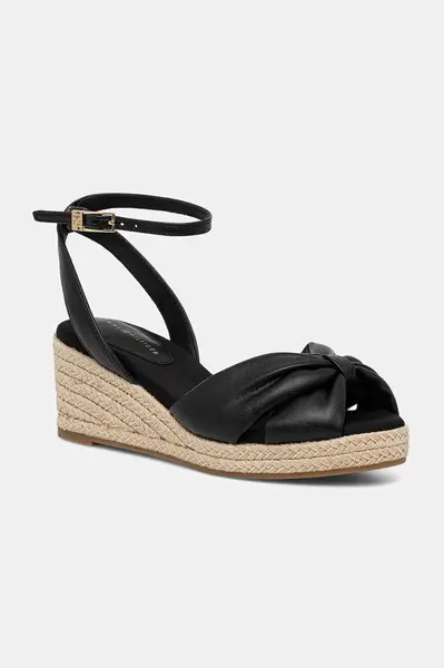 Sandále Tommy Hilfiger TH BOW MID CORK WEDGE