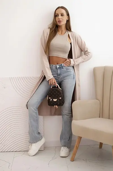 Dámsky bavlnený kardigan Kesi