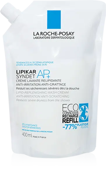 LA ROCHE-POSAY Lipikar syndet AP+ náplň 400 ml
