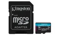 Kingston Canvas Go Plus A2/Micro SDXC/1TB/UHS-I U3 / Class 10/+ Adaptér