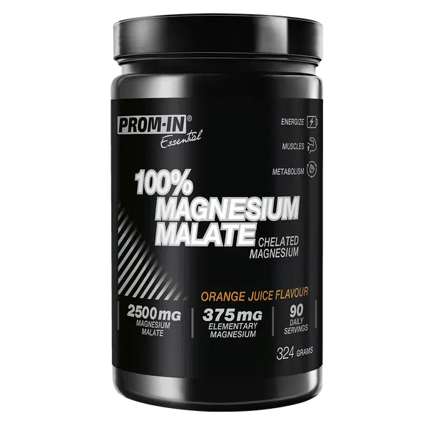 PROM-IN 100% Magnesium Malate pomeranč 324 g
