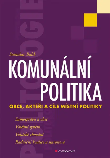 E-kniha: Komunální politika od Balík Stanislav