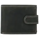Pánska kožená peňaženka čierna - Bellugio Lokys