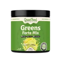 GREENFOOD NUTRITION Greens Forte Mix šťavnatý citrón 240 g