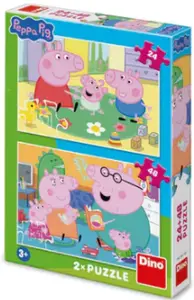 Puzzle Peppa Pig: Domov 24+48 dílků - Neznámý