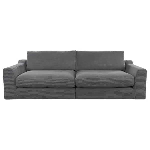 Sit & More POHOVKA BIG SOFA, textil, šedá