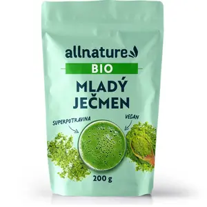 Allnature Mladý ječmen BIO 200 g