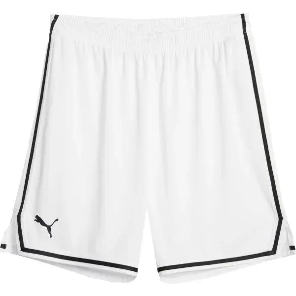 Puma HOOPS TEAM GAME SHORT Basketbalové trenírky, biela, veľkosť