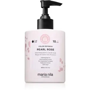Maria Nila Colour Refresh jemná vyživující maska bez permanentních barevných pigmentů odstín Pearl Rose 10.26 300 ml
