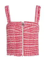 Karl Lagerfeld Top  krémová / ružová