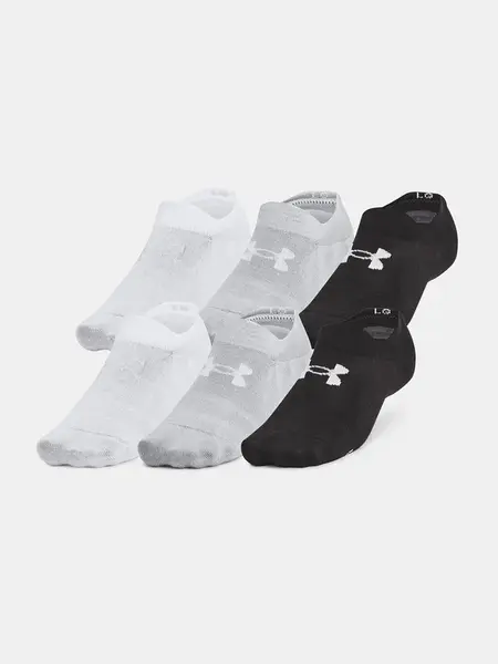 Unisexové ponožky Under Armour Unisex UA Essential 6pk ULT - unisex