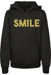 Kids Yellow Smile Box Hoody černá