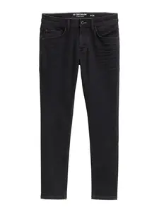 TOM TAILOR Džínsy 'Troy'  čierny denim