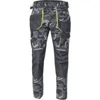 CERVA SHELDON CAMOU Pánske pracovné nohavice, tmavo sivá, veľkosť