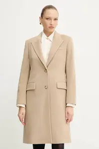 Vlněný kabát BOSS Classin