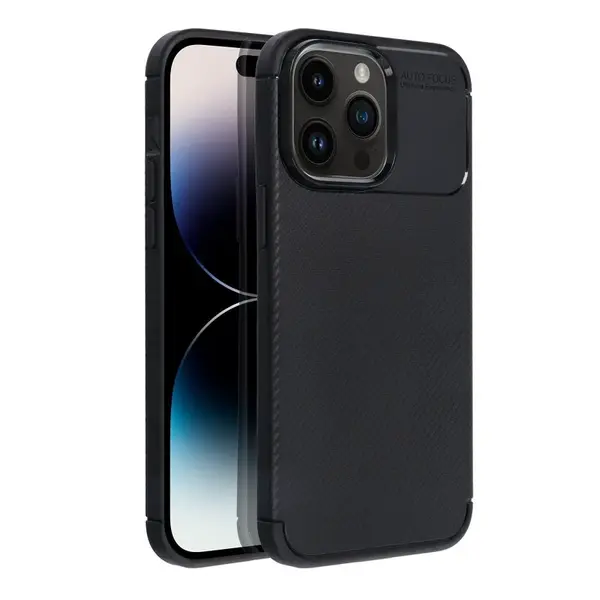 Zadní kryt Case CARBON PREMIUM pro Apple iPhone 14 Pro Max, černá