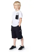 Dětské bavlněné tričko Karl Lagerfeld