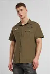 Luis Vintage short-sleeved shirt olive