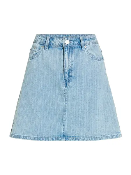 VILA Sukňa 'VIElly Arie'  modrá denim