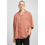 Oversized Terracotta Recreational Shirt