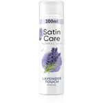 Gillette Venus Satin Care gél na holenie pre ženy Lavender Touch 200 ml