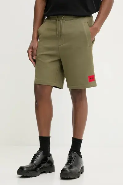 HUGO teplákové šortky pánské bavlněné Diz222